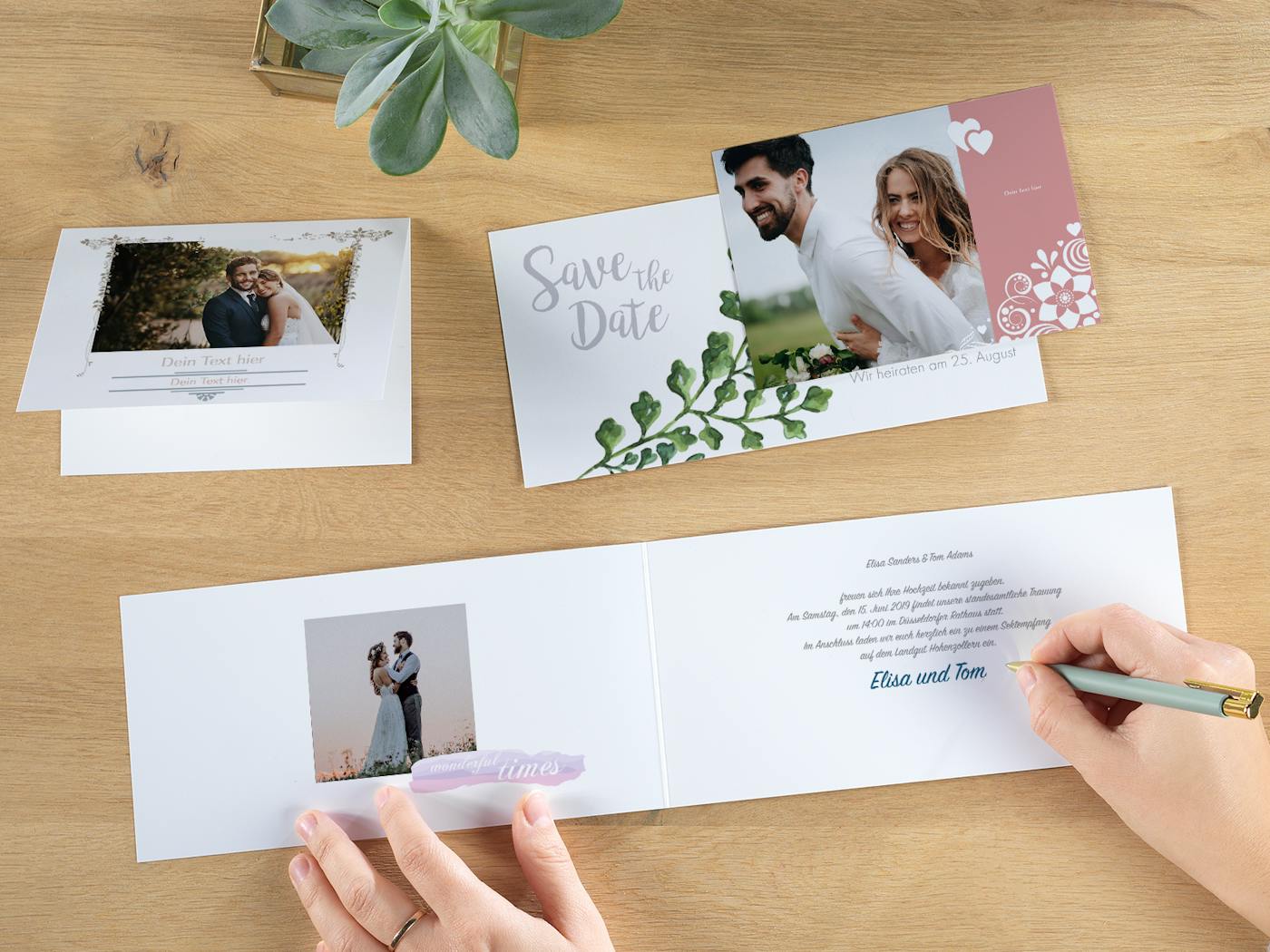 Invitaciones de boda de todo tipo