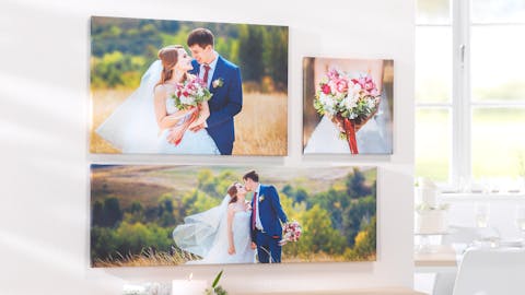 Foto op canvas