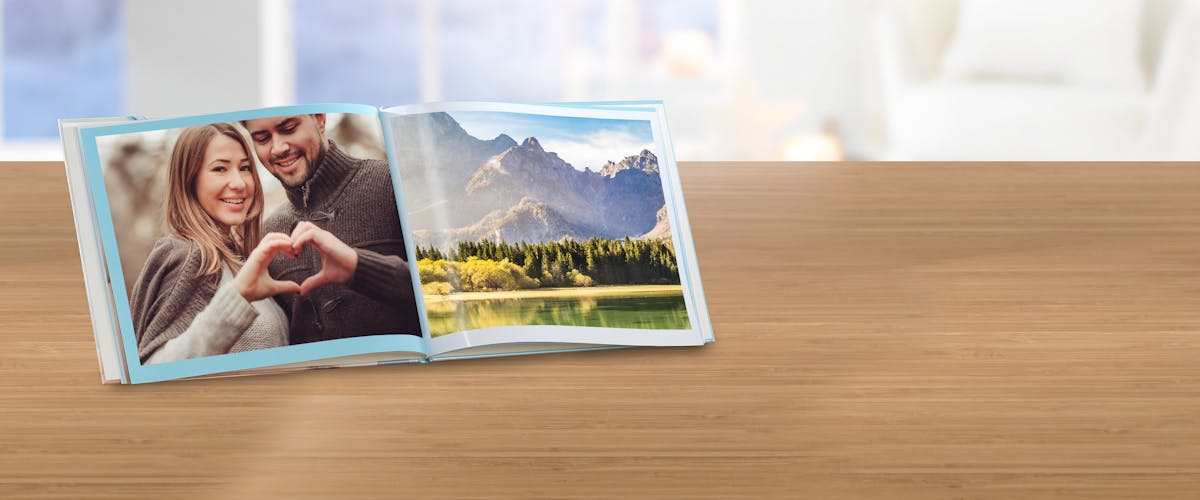 Skapa fotobok direkt online