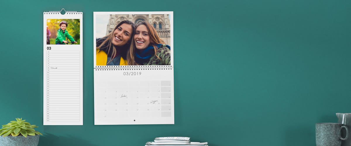 Lav en fotokalender med individuel startmåned