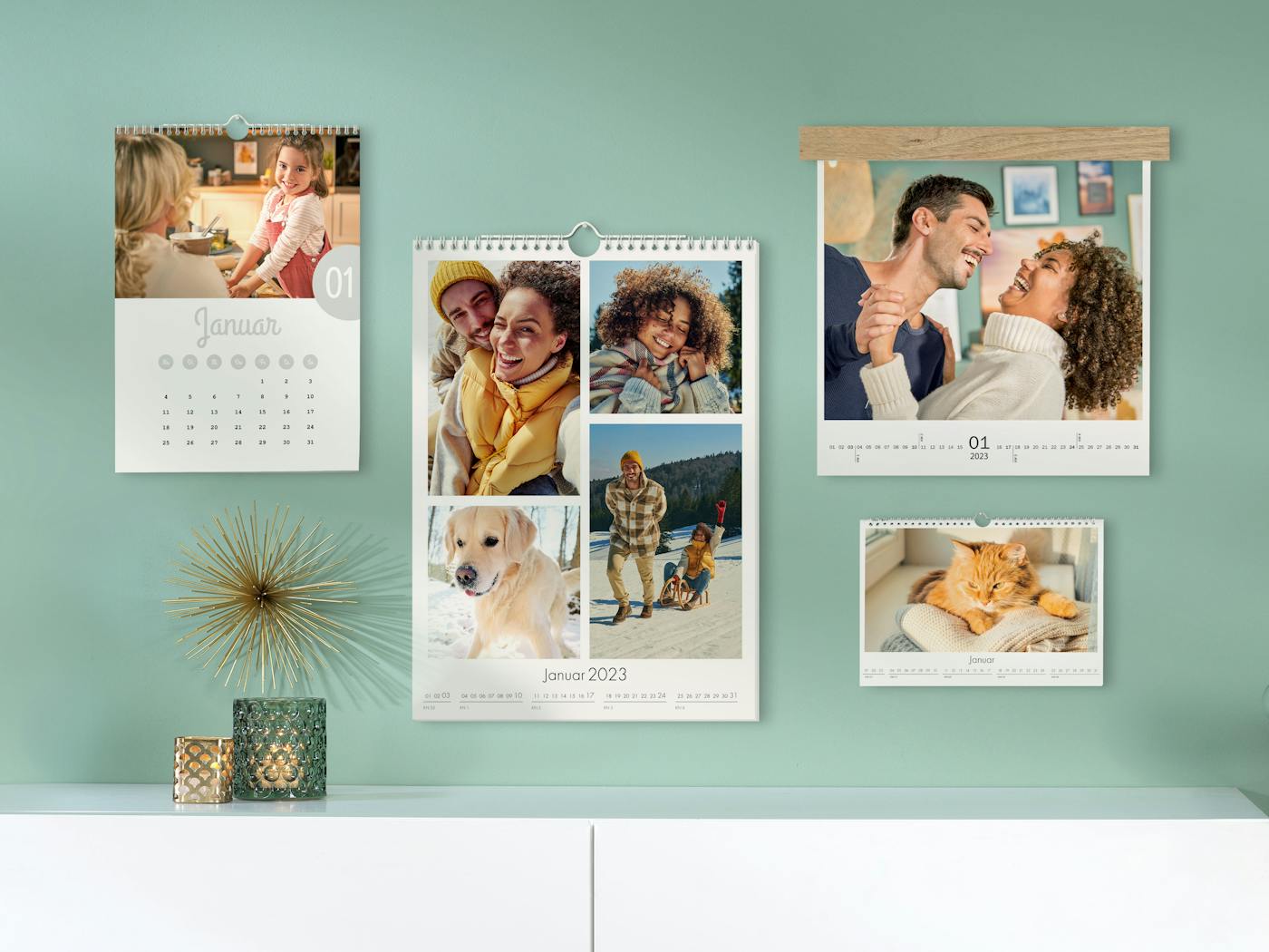 Persoonlijke jaarkalender ontwerpen